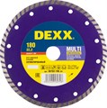 DEXX MULTI UNIVERSAL 180 мм (22.2 мм, 7х2.3 мм), алмазный диск (36702-180) - фото 498327