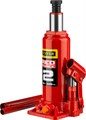 STAYER RED FORCE, 2 т, 181 - 345 мм, бутылочный гидравлический домкрат, Professional (43160-2) - фото 502387