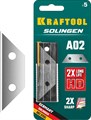 KRAFTOOL Solingen А02, 5 шт, трапециевидные лезвия (09627-S5) - фото 504809