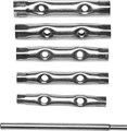 DEXX 6 предметов, 8 - 17 мм, набор трубчатых ключей (27192-H6) - фото 506843