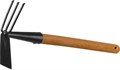 GRINDA ProLine 113х100х575 мм, 3 зубца, деревянная ручка, мотыга-рыхлитель (421517) - фото 509921