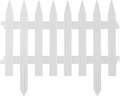 GRINDA Классика, 28 х 300 см, белый, 7 секций, декоративный забор (422201-W) - фото 510507