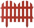 GRINDA Палисадник, 28 х 300 см, терракот, 7 секций, декоративный забор (422205-T) - фото 510513