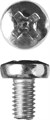 ЗУБР DIN 7985 M6 x 12 мм, кл. пр. 4.8, винт с полусферической головкой, цинк, 5 кг (303150-06-012) - фото 511883