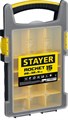 STAYER ROCKET-15, 280 x 320 x 50 мм, (11″), пластиковый органайзер с 15 съемными лотками (2-38031) - фото 515617