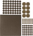 STAYER коричневый, самоклеящихся, 125 шт., набор мебельных накладок (40916-H125) - фото 516574