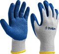 ЗУБР ЗАХВАТ, текстурированное покрытие, размер S-M, перчатки с нитриловым обливом, Профессионал (11457-S) - фото 517072
