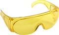 STAYER MX-3 жёлтые, монолинза с дополнительной боковой защитой и вентиляцией, открытого типа, защитные очки (11042) - фото 518872