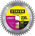 STAYER LAMINATE 235 x 32/30мм 72Т, диск пильный по ламинату, аккуратный рез - фото 519640