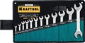 KRAFTOOL 12 шт, 6 - 32 мм, набор рожковых гаечных ключей (27033-H12) - фото 523038