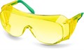 KRAFTOOL ULTRA жёлтые, линза увеличенного размера устойчивая к царапинам и запотеванию, открытого типа, защитные очки (110462) - фото 523155