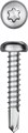 KRAFTOOL DS-P 25 х 3.5 мм, А2, сверло, полукр. головка, ТХ15, саморез нержавеющий, 600 шт (300931-35-025) - фото 526237