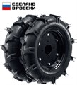 ЗУБР КП-2, 4.00-10, 2 шт., пневматические колеса для мотоблоков (707106-2) - фото 527966