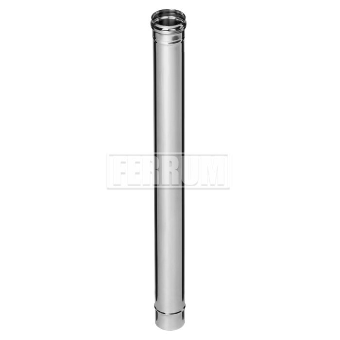 Дымоход Феррум (430/0,5 мм) ф115 L=1,0м - фото 107851