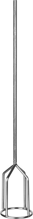 ЗУБР 80х530 мм, шестигранный хвостовик, Миксер для гипсовых смесей и наливных полов, ПРОФЕССИОНАЛ (06035-08-53) - фото 495445