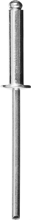 STAYER Pro-FIX 2.4 х 6 мм, алюминиевые заклепки, 50 шт, Professional (3120-24-06) - фото 503139