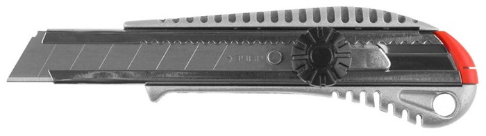 ЗУБР Про-18В, 18 мм, нож с сегментированным лезвием, Профессионал (09172) - фото 504789