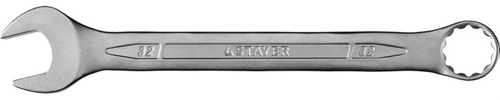 STAYER 32 мм, комбинированный гаечный ключ, Professional (27081-32) - фото 506302