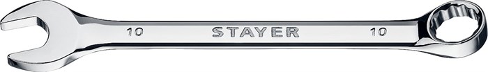 STAYER HERCULES, 10 мм, комбинированный гаечный ключ, Professional (27081-10) - фото 506312