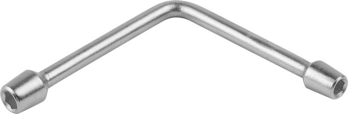 ЗУБР 8 х 10 мм, Г-образный двухсторонний торцовый ключ (27569-08-10) - фото 506680