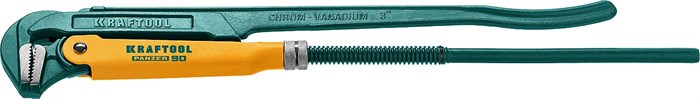 KRAFTOOL PANZER-90, №4, 3″, 670мм, Трубный ключ с прямыми губками (2734-30) - фото 506819