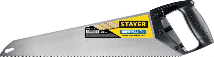 STAYER Universal 450 мм, Универсальная ножовка (15050-45) - фото 507438