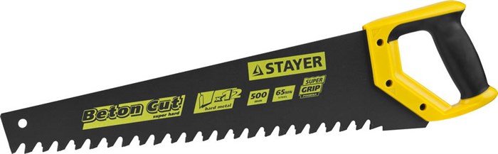 STAYER Beton Cut 500 мм, Специальная ножовка (2-15096) - фото 507477