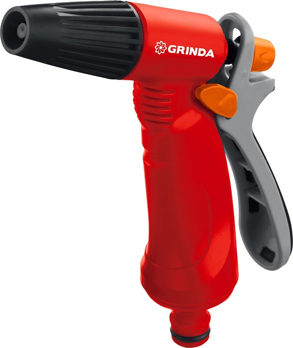 GRINDA P-R, плавная регулировка, курок сзади, пластиковый, поливочный пистолет (8-427361) - фото 509024