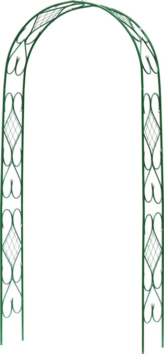 GRINDA АР ДЕКО, 240 х 120 х 36 см, разборная, стальная, декоративная арка (422251) - фото 510474