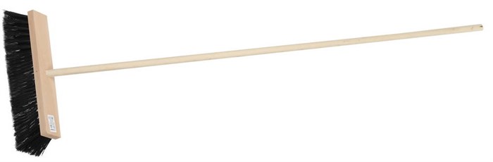 ЗУБР 400x70 мм, деревянная, с ручкой 140 см, уличная щетка (39191-40) - фото 516624