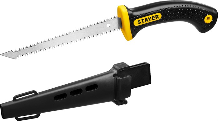 STAYER 150 мм, Выкружная мини-ножовка по гипсокартону (2-15170) - фото 521941