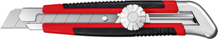 MIRAX 18 мм, нож обрезиненный с винтовым фиксатором (09128) - фото 523330