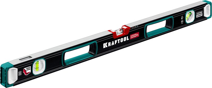 KRAFTOOL A-RATE CONTROL, 800 мм, точность 0.3 мм/м, с инновационным зеркальным глазком, сверхпрочный уровень (34986-80) 16053780 - фото 672060