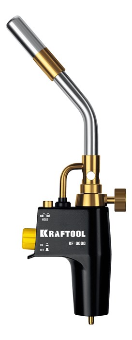 KRAFTOOL KF-9000, с пьезоподжигом на баллон турбо нагрев + 30% 2000°C, Газовая горелка Blue Fire (55510) 28758007 - фото 680446