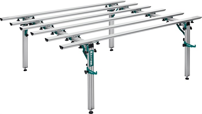 KRAFTOOL TTL-180 180х140х70 см, макс 250 кг, Стол для раскроя и работы с крупноформатной плиткой (33253-180) 30793789 - фото 680718