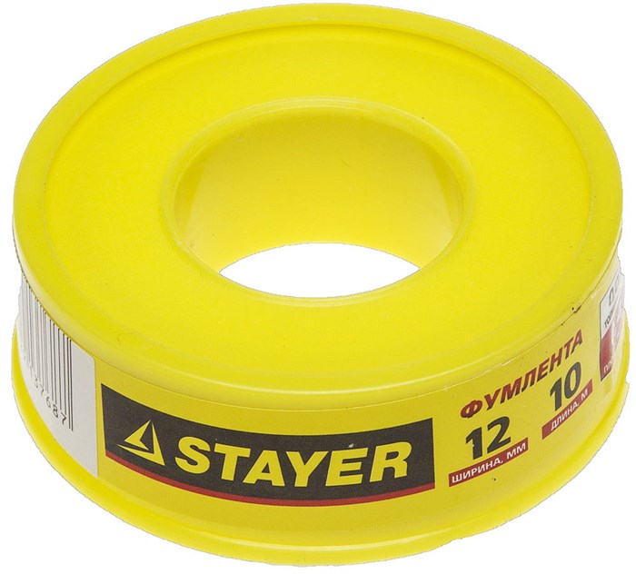 STAYER 0.075 мм х 12 мм х 10 м, 0.40 г/см3, ФУМ лента (12360-12-040) 10107 - фото 682560