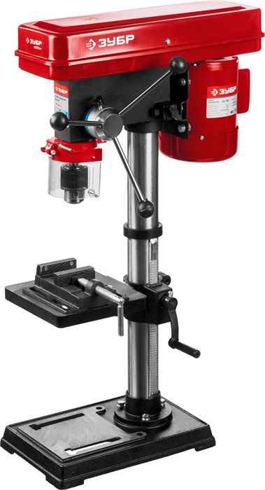 ЗУБР 450 Вт, 16 мм, вертикально - сверлильный станок (ЗСС-450) 12442 - фото 685911