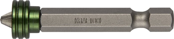 KRAFTOOL Magnet-X, PZ2, 50 мм, 1 шт, бита с магнитным держателем-ограничителем (26129-2-50-1) 20618 - фото 699452