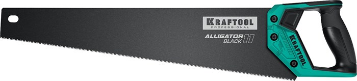 KRAFTOOL Alligator Black 11, 500 мм, ножовка для точного реза (15205-50) 23297 - фото 702899