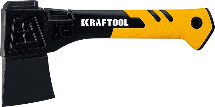 KRAFTOOL X5, 440/620 г, в чехле, 230 мм, универсальный топор (20660-05) 23973 - фото 703720