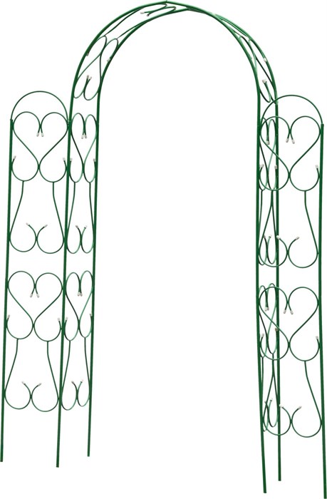 GRINDA АМПИР, 240 х 120 х 36 см, угловая, разборная, стальная, декоративная арка (422253) 26037 - фото 707054