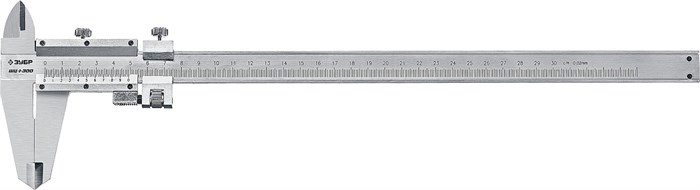 ЗУБР ШЦ-1-300, 300 мм, стальной штангенциркуль, Профессионал (34514-300) 1898431 - фото 717613