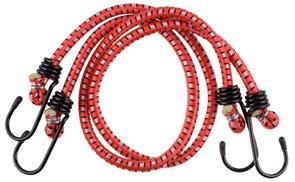 STAYER 80 см, d 7 мм, резиновый, со стальными крюками, 2 шт, крепежный шнур (40505-080)