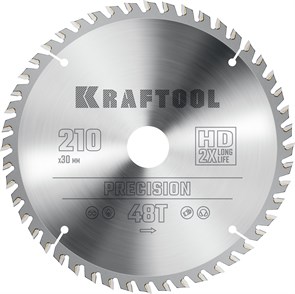 {{productViewItem.photos[photoViewList.activeNavIndex].Alt || productViewItem.photos[photoViewList.activeNavIndex].Description || 'KRAFTOOL Precision, 210 х 30 мм, 48Т, пильный диск по дереву (36952-210-30)'}}