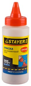 STAYER 115 г, красная, краска для разметочной нити (2-06401-2) 11471