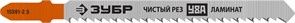 {{productViewItem.photos[photoViewList.activeNavIndex].Alt || productViewItem.photos[photoViewList.activeNavIndex].Description || 'ЗУБР T101BR, 2 шт, 75 мм / 2.5 мм, T-хвост., У8А сталь, обратный рез по ламинату и ДСП, полотна для лобзика, Профессионал (15591-2.5)'}}