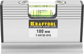 KRAFTOOL ACU-VIEW, 4 в 1, 100 мм, компактный уровень для горизонтальных измерений и уклонов (1-34733-010) 18986