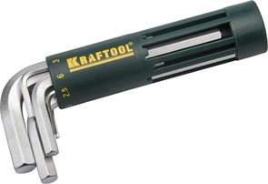 KRAFTOOL 8 шт, набор коротких имбусовых ключей (27430-1) 22245