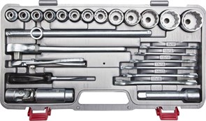 НИЗ ″АВТОМОБИЛИСТ″, 26 шт, 1/2″, набор слесарно-монтажного инструмента в пластиковом кейсе (27625-H26) 22835