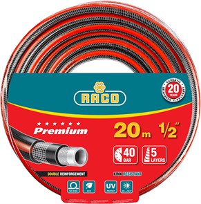 {{productViewItem.photos[photoViewList.activeNavIndex].Alt || productViewItem.photos[photoViewList.activeNavIndex].Description || 'RACO PREMIUM, 1/2″, 20 м, 40 атм, пятислойный, усиленный двумя слоями армирования, поливочный шланг (40300-1/2-20)'}}